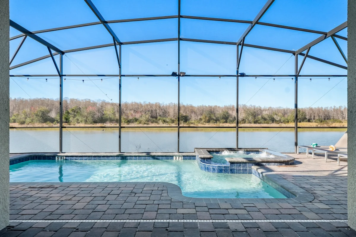 Theater & Pool Villa near Disney - Spa & BBQ property photo 2
