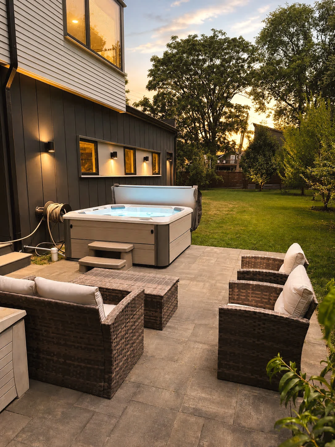 Glass & Gold, Luxury, Hot Tub & Garage property photo 2